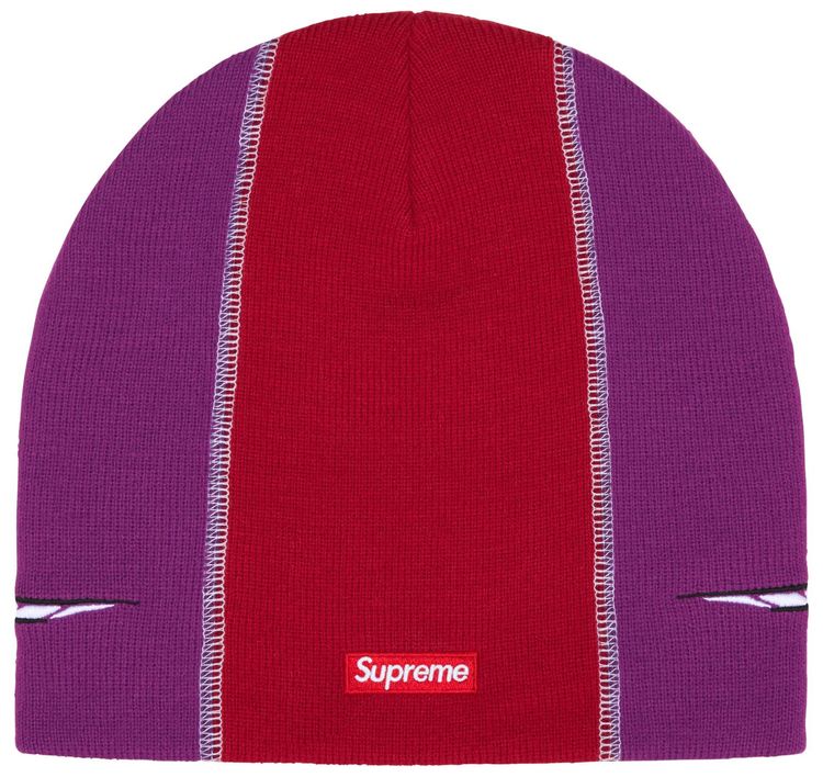 Supreme Racing Panel Beanie Red