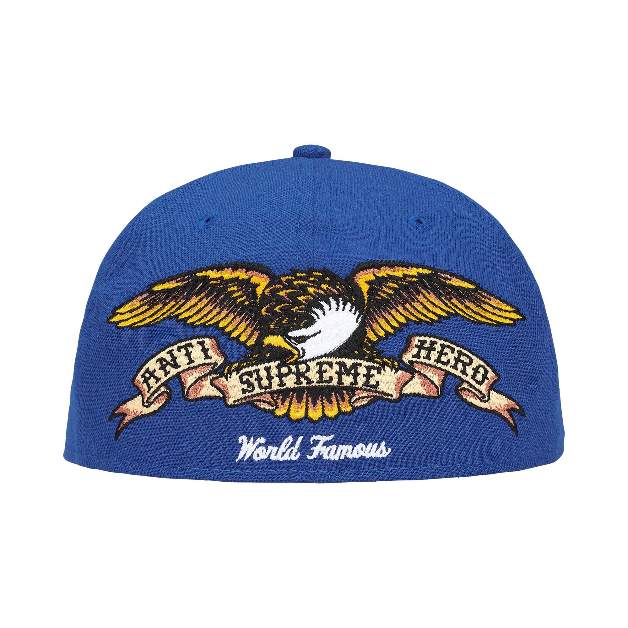 Buy Supreme x Antihero New Era 'Royal' - FW25H110 ROYAL | GOAT DE