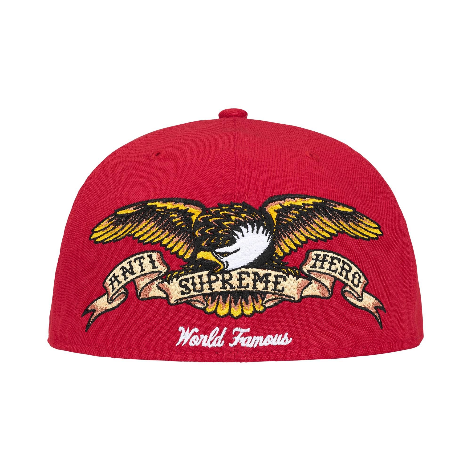 Buy Supreme x Antihero New Era 'Red' - FW25H110 RED | GOAT