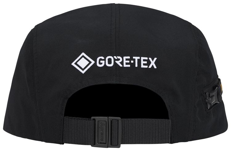 Supreme Gore Tex Zip Pocket Camp Cap Black
