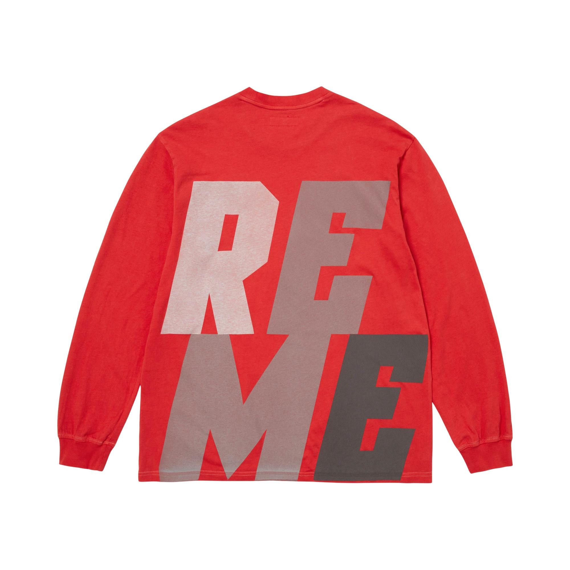 Buy Supreme Reflective Long-Sleeve Top 'Red' - FW25KN71 RED | GOAT