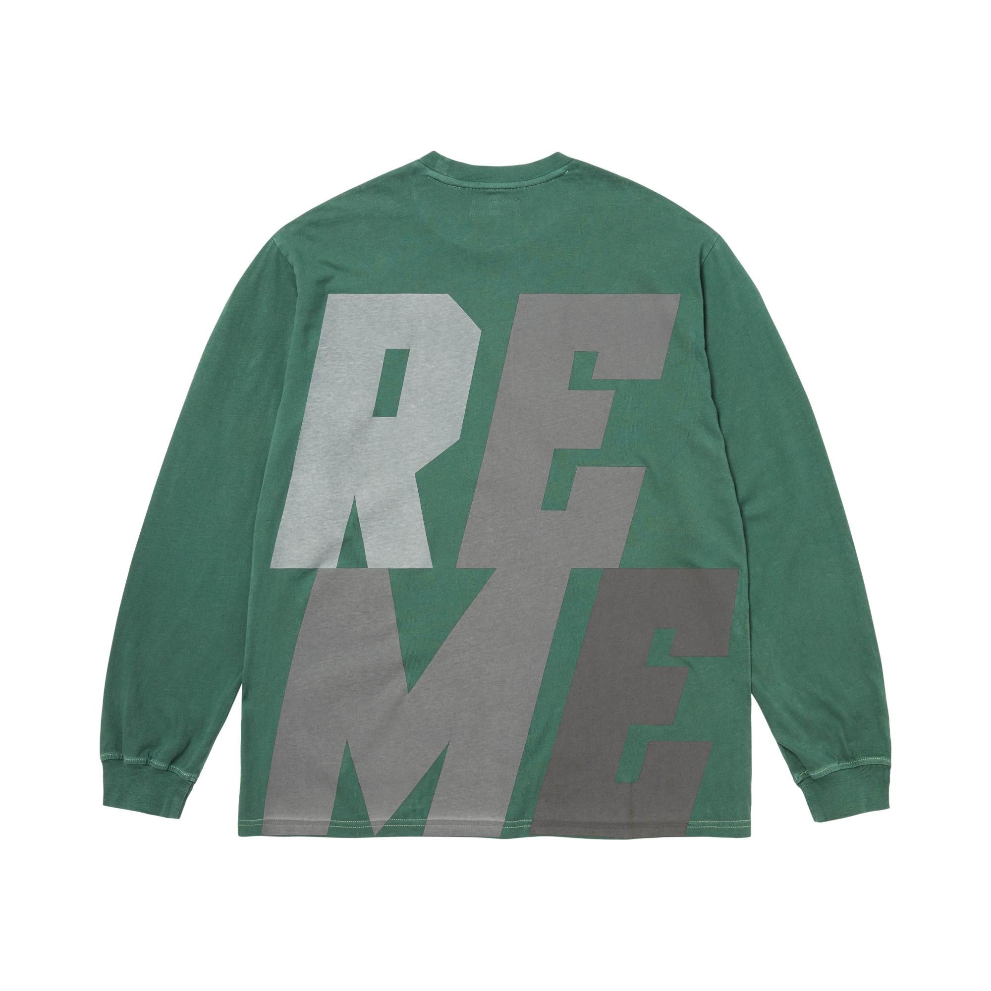 Buy Supreme Reflective Long-Sleeve Top 'Green' - FW25KN71 GREEN | GOAT
