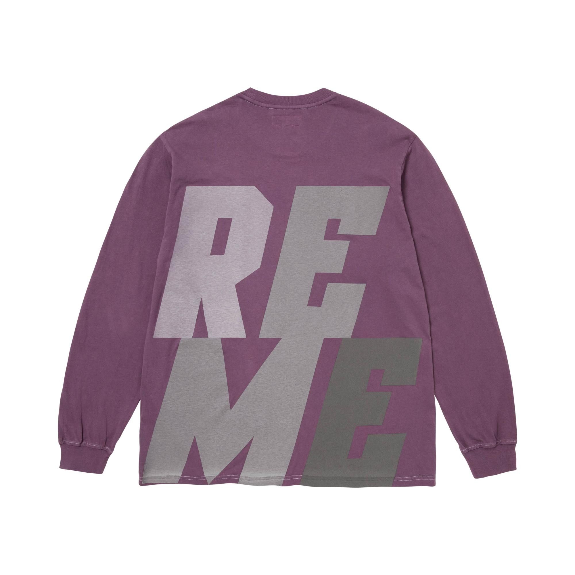 Buy Supreme Reflective Long-Sleeve Top 'Purple' - FW25KN71 PURPLE