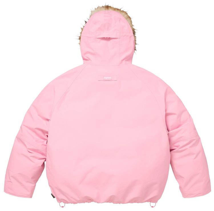 Supreme 2 In 1 GORE TEX Parka  Reversible 700 Fill Down Liner Jacket Light Pink