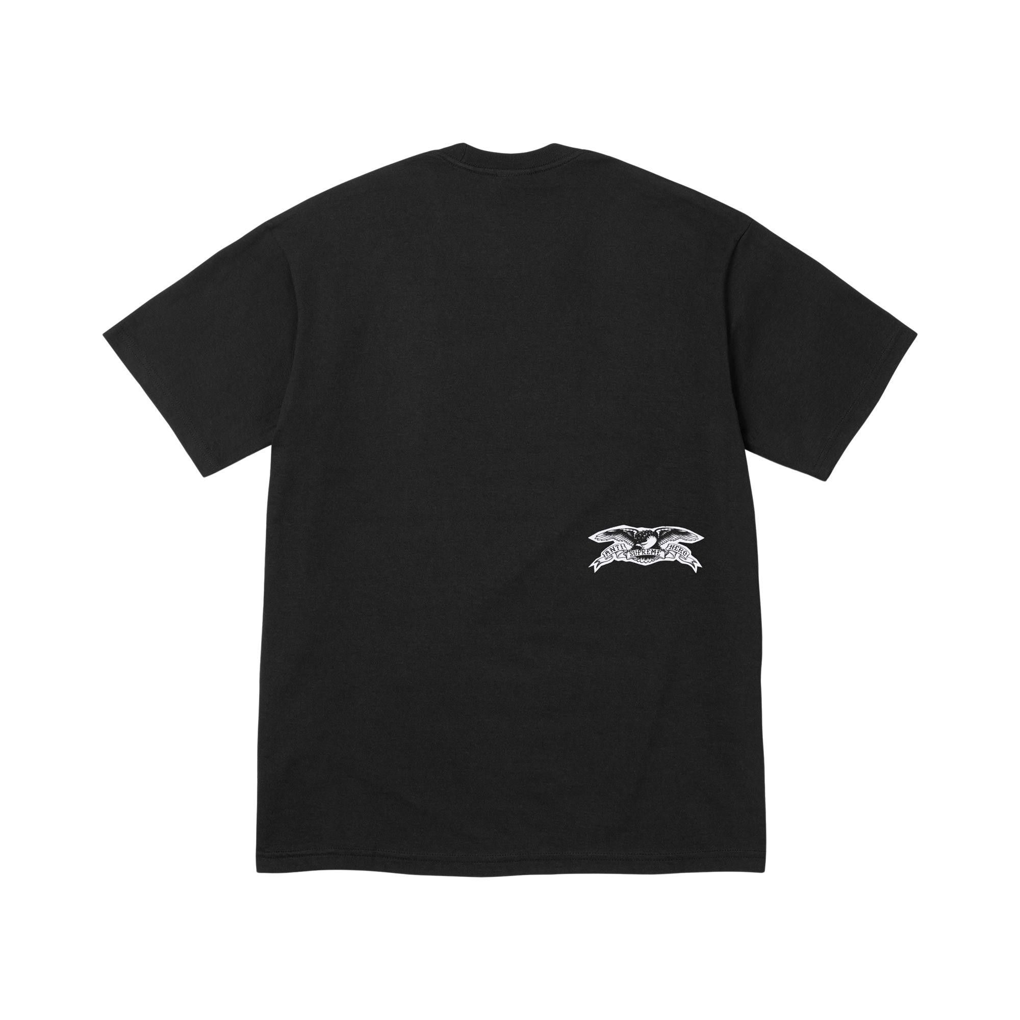 Buy Supreme x Antihero Ozzy Tee 'Black' - FW25T32 BLACK | GOAT