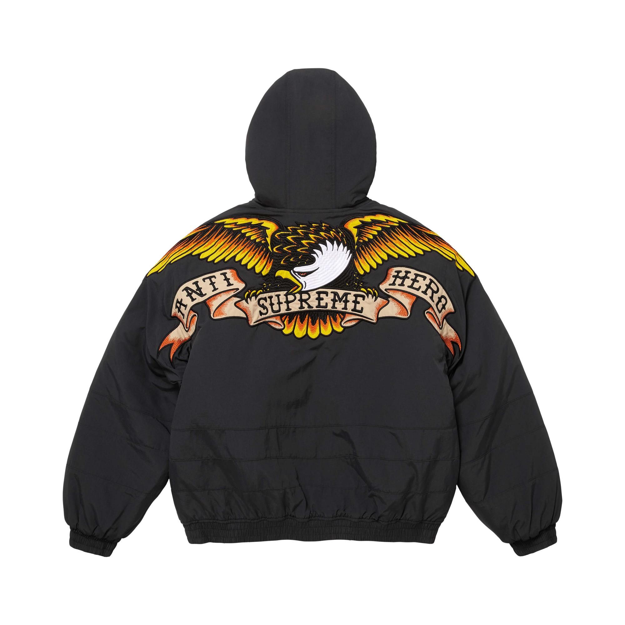Buy Supreme x Antihero Stadium Jacket 'Black' - FW25J108 BLACK | GOAT