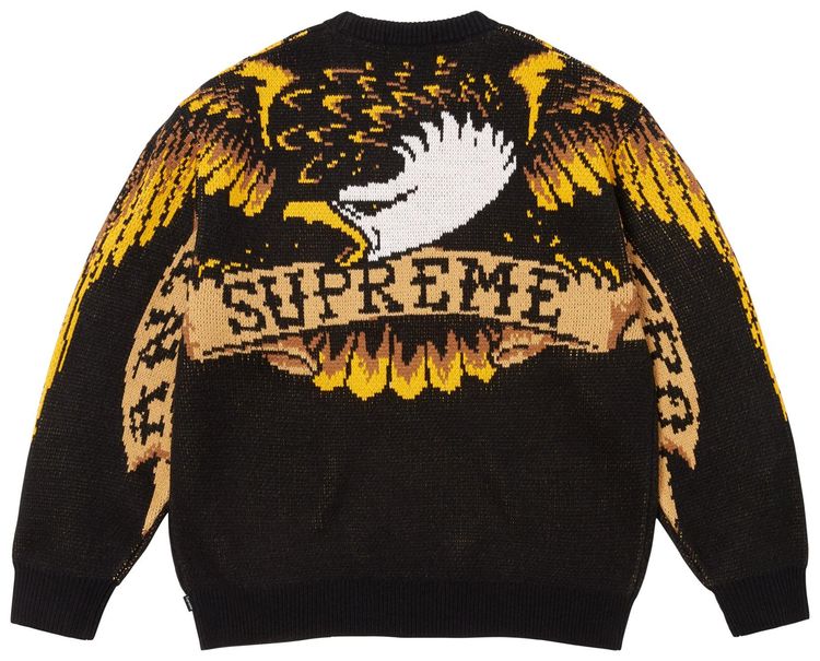 Supreme x Antihero Sweater Black