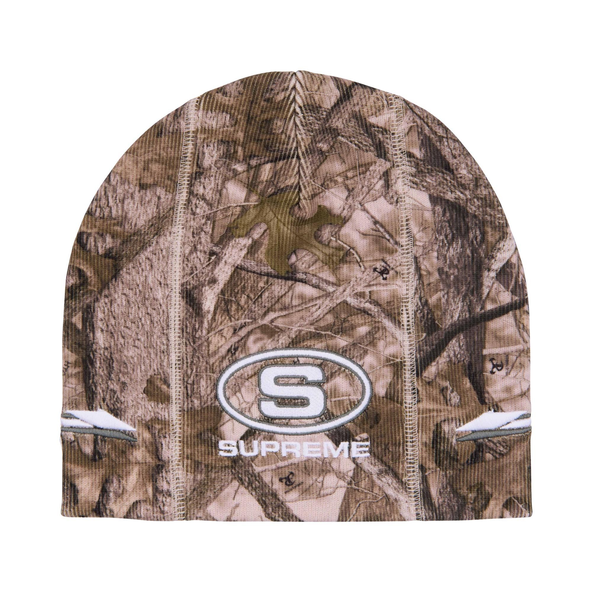 Buy Supreme Racing Panel Beanie 'Truetimber Koda Camo' - FW25BN57