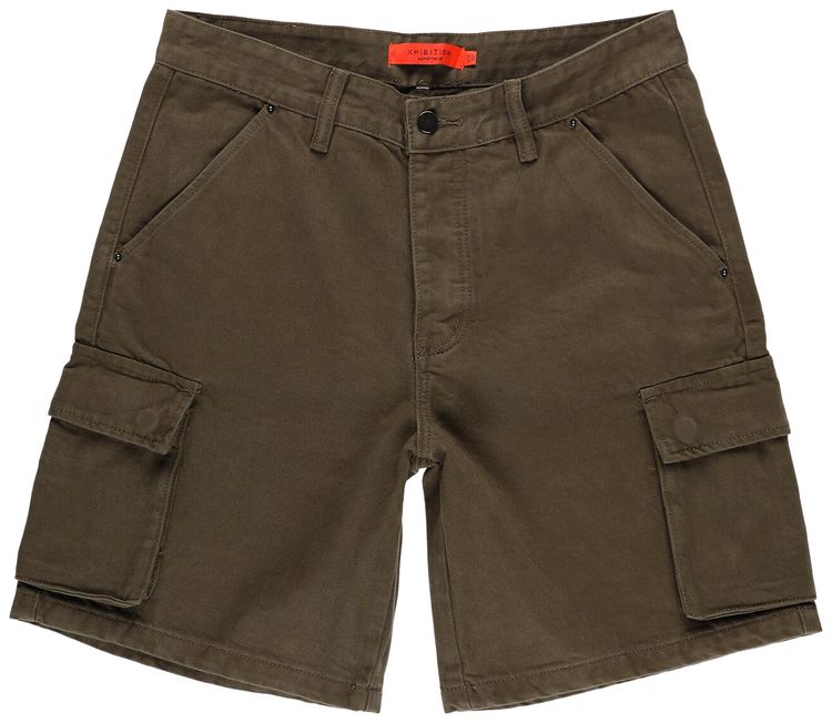 XHIBITION Cargo Short Olive