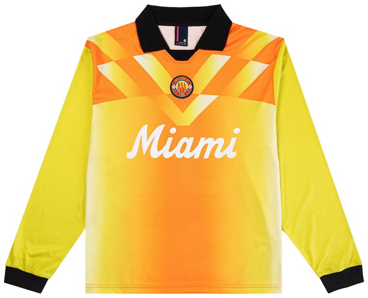 Eric Emanuel EE Miami Goalie Jersey YellowOrange