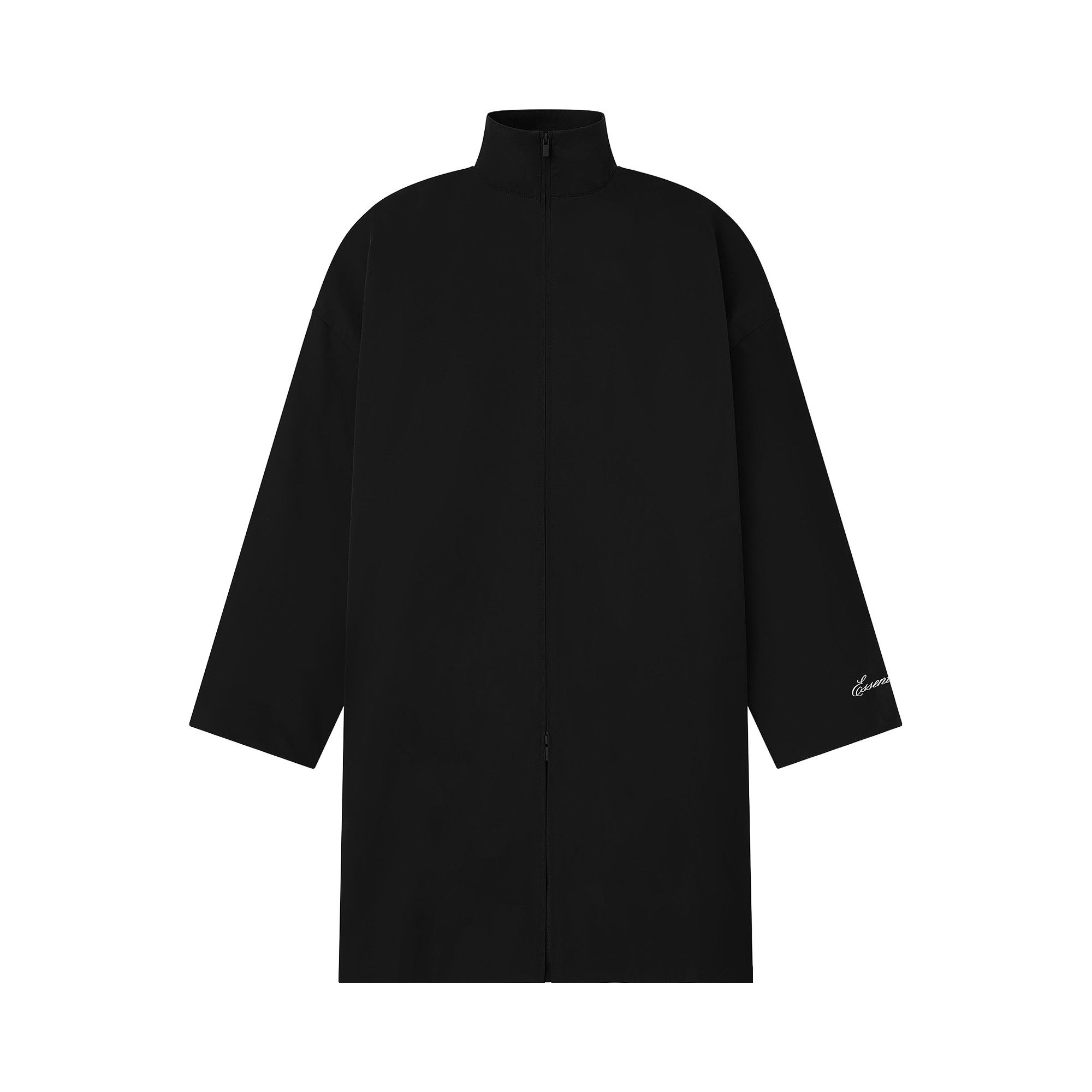 Buy Fear of God Essentials Sporty Nylon High Neck Jacket 'Jet