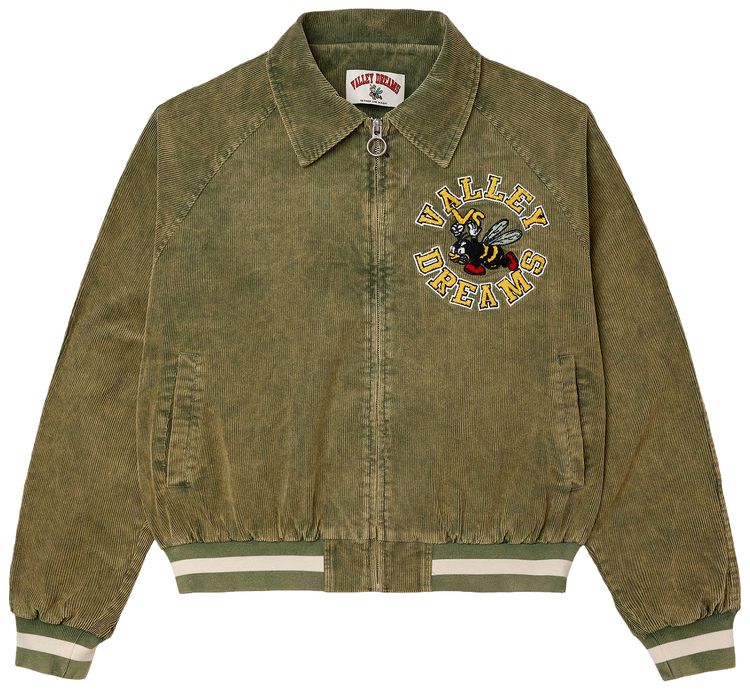Vale Forever Angry Bee Jacket Olive