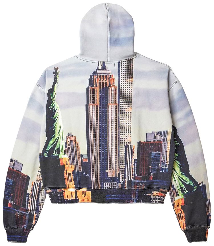Vale Forever Skyline Zip Up Hoodie Nyskyline