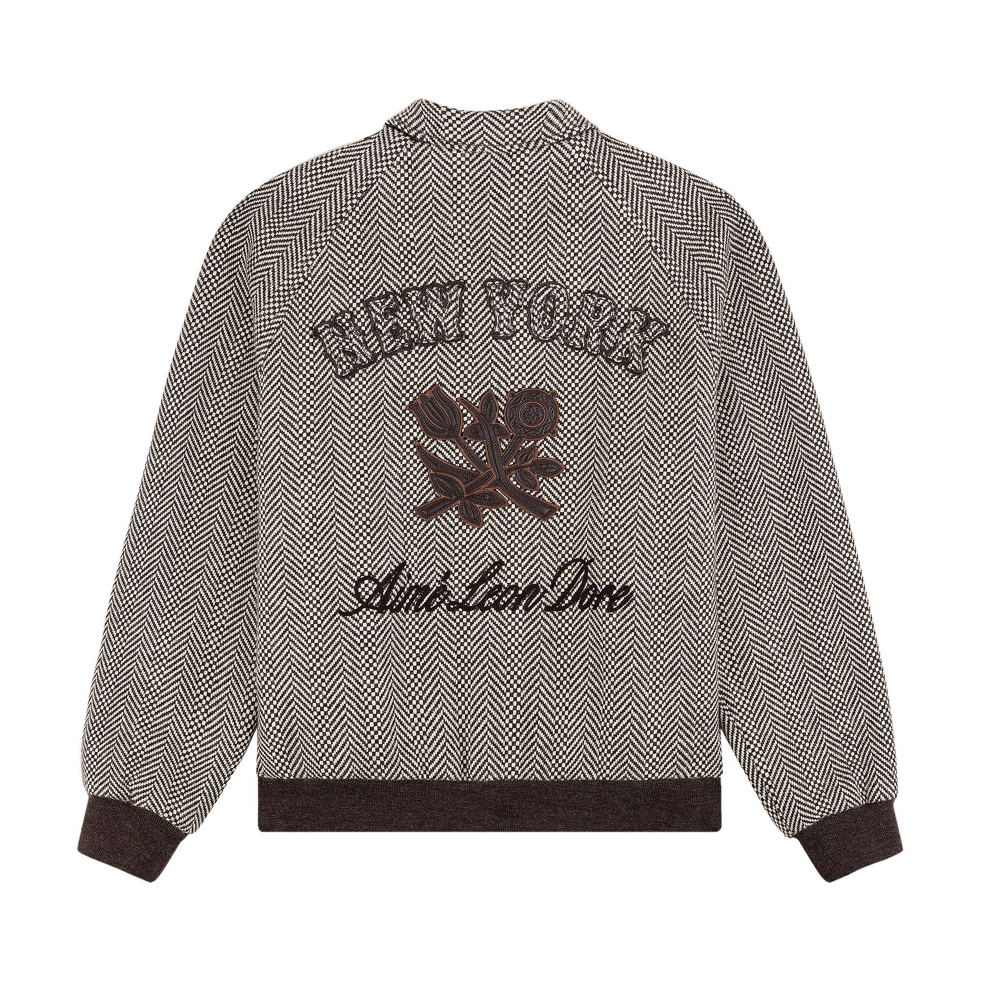 Buy Aimé Leon Dore x New York Mets Wool Varsity Jacket 'Brown