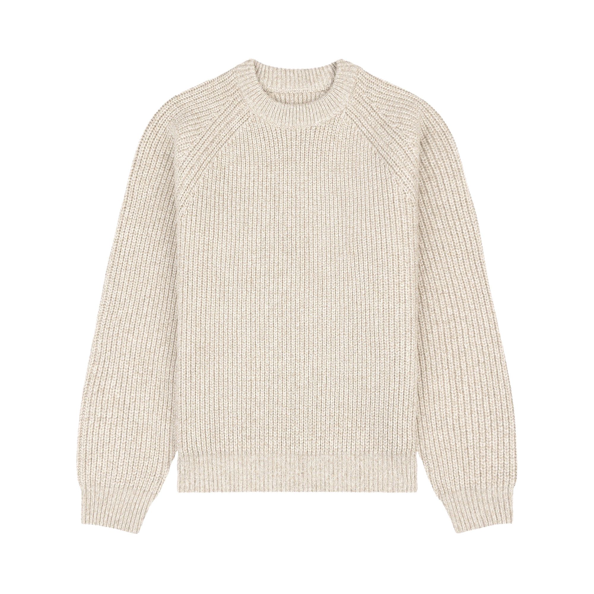 Buy Aimé Leon Dore Heavyweight Shaker Stitch Crewneck 'Cream