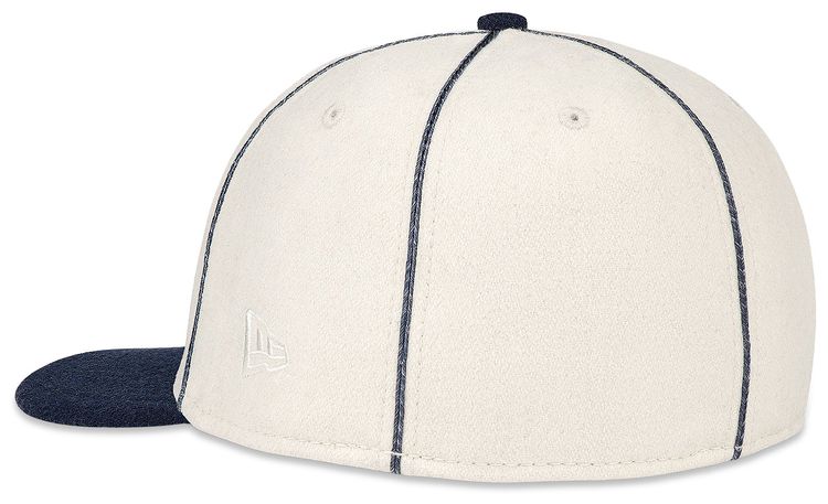 Aime Leon Dore x New Era Dodgers Melton Wool Fitted Hat Pristine Pinstripe