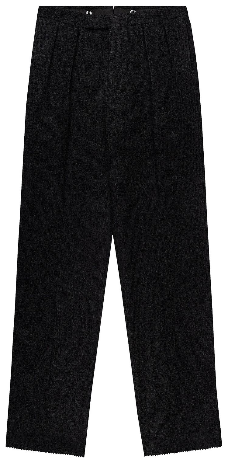 Aime Leon Dore Boucle Suit Trouser Jet Black