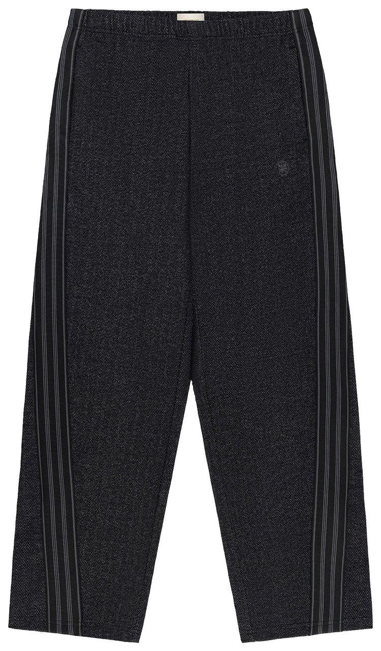 Aime Leon Dore Wool Herringbone Track Pant Charcoal Herringbone