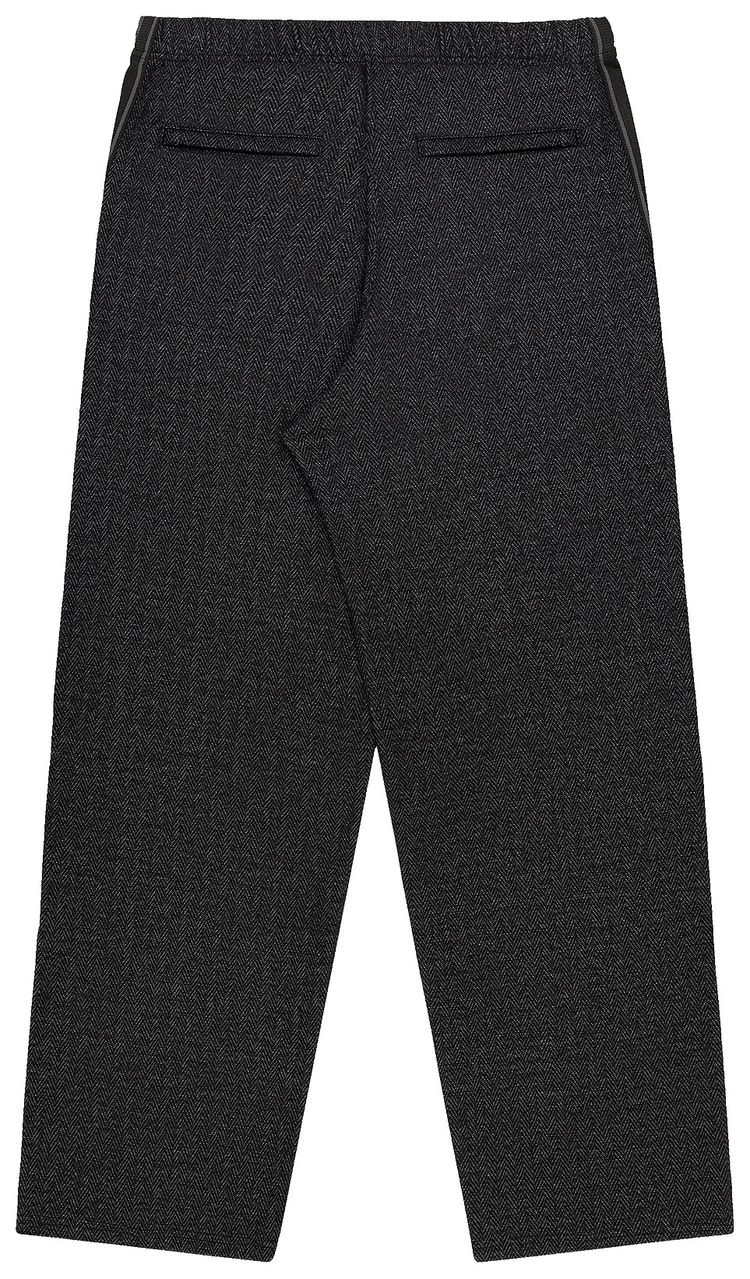 Aime Leon Dore Wool Herringbone Track Pant Charcoal Herringbone