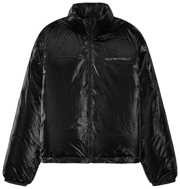 Fear of God Essentials Ripstop Nylon Puffer Jacket Metallic Black
