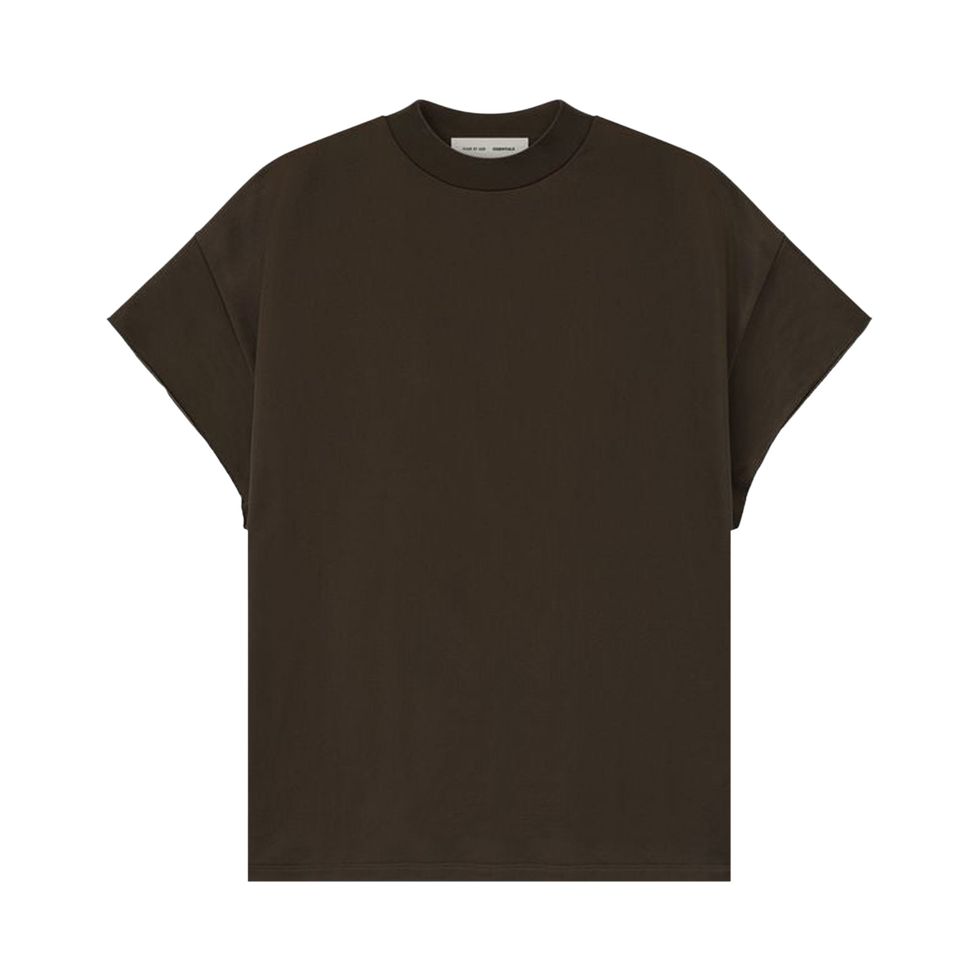 Buy Fear of God Essentials Satin Fleece 90s Muscle Tee 'Brown