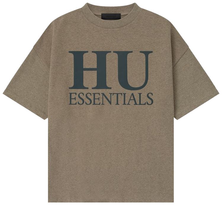 Fear of God Essentials Howard University 90s Tee Homestead Heather