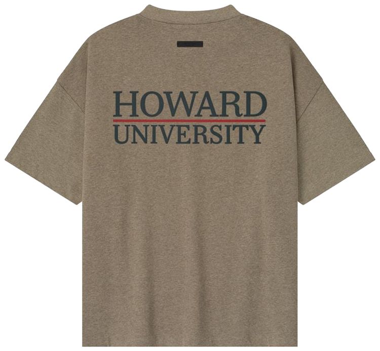 Fear of God Essentials Howard University 90s Tee Homestead Heather
