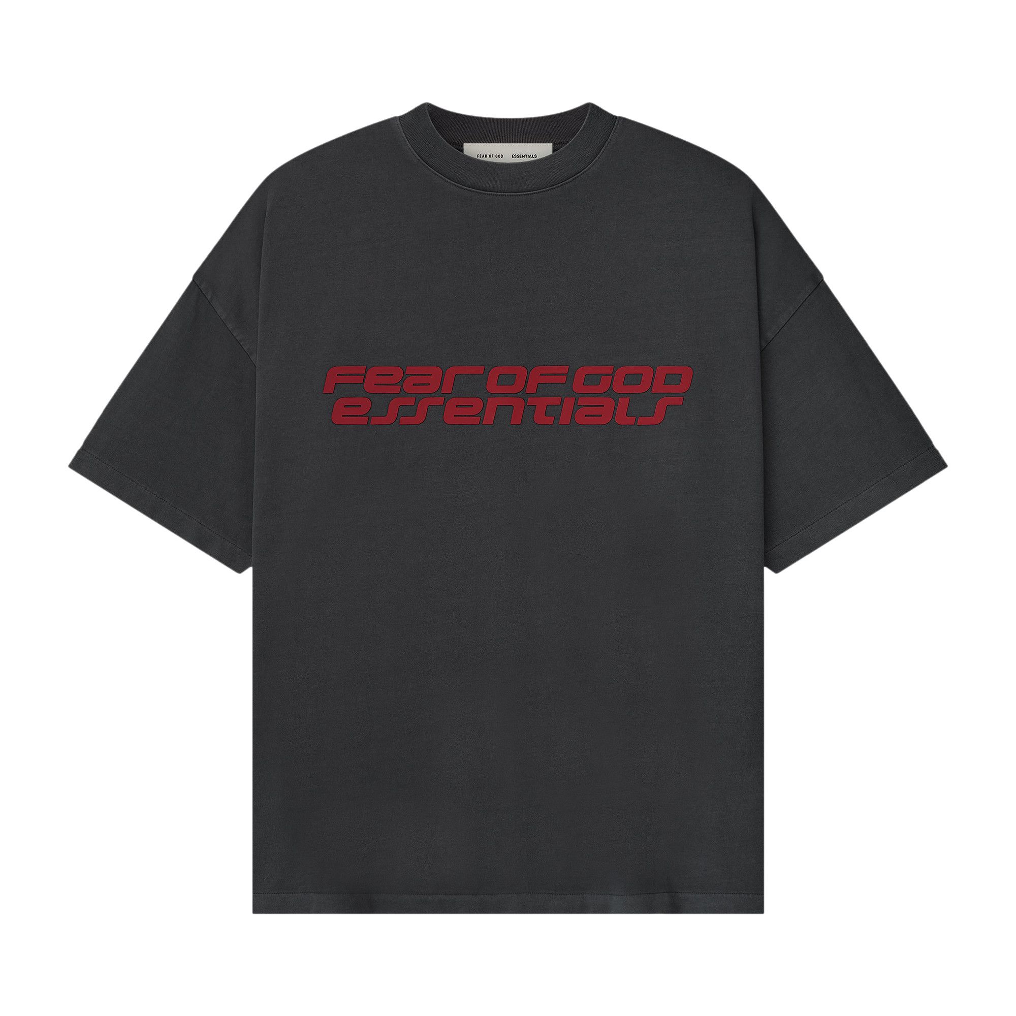 Buy Fear of God Essentials 90s Tee 'Iron Grey' - 125HO254472F | GOAT