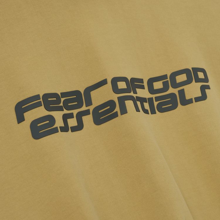 Fear of God Essentials Cropped Relaxed Hoodie Canyon