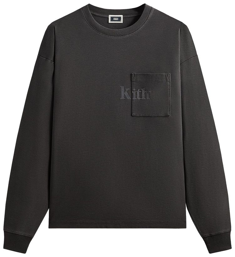 Kith Long Sleeve Quinn Tee Carbon