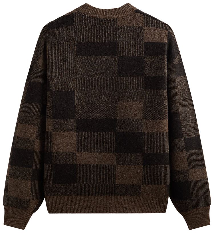 Kith Lewis Check Sweater Kindling