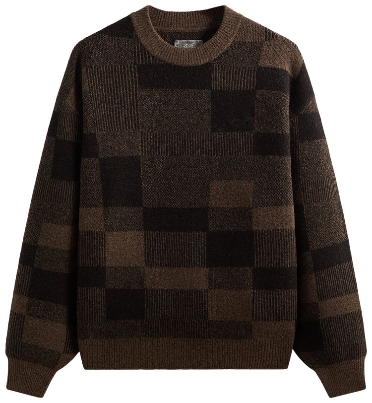 Kith Lewis Check Sweater Kindling