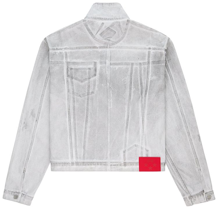 Sp5der Platinum Trucker Jacket Gunmetal