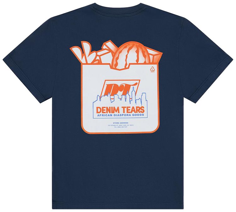 Denim Tears Supermarket Tee Navy