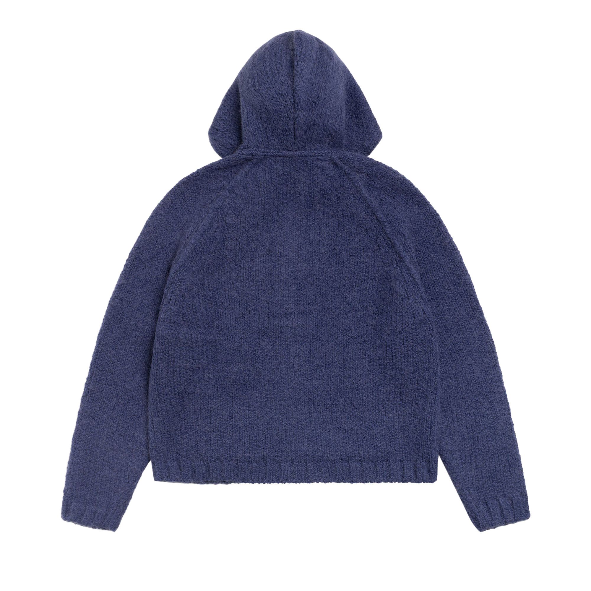 さ*さ様 STUSSY CHUNKY KNIT ZIP HOODIE M ブルー Buy Stussy Chunky Knit Zip Hoodie 'Blue' - 117200 BLUE | GOAT