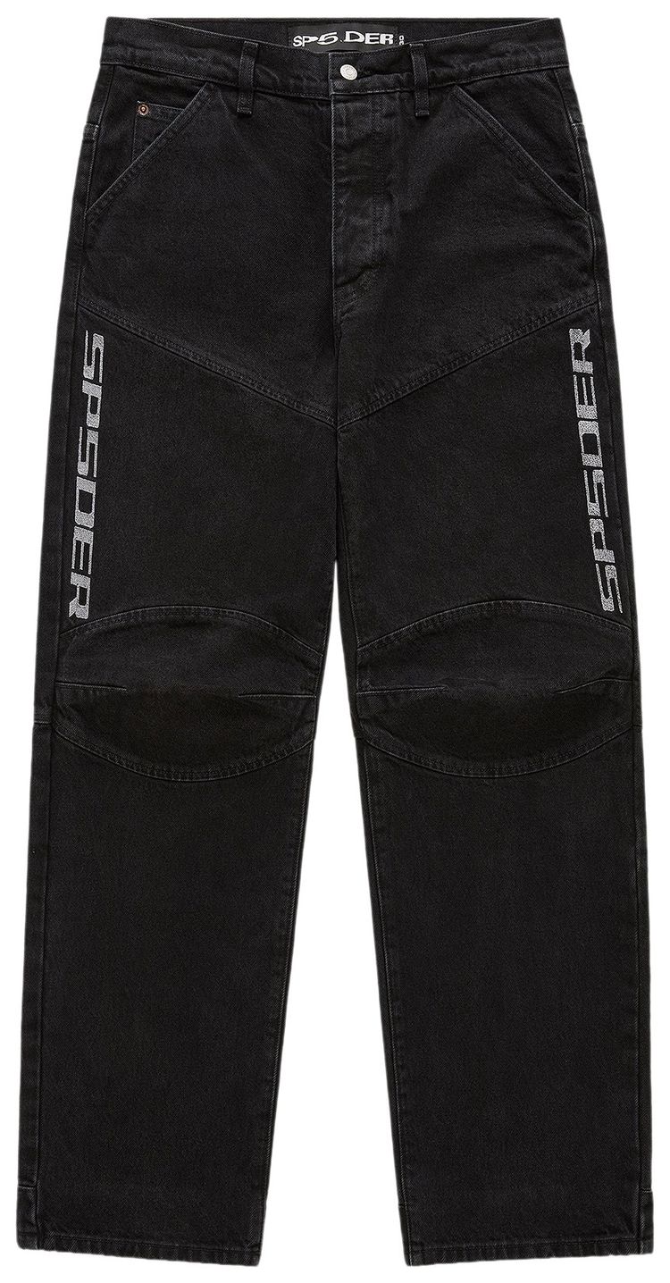 Sp5der Pit Crew Denim Black
