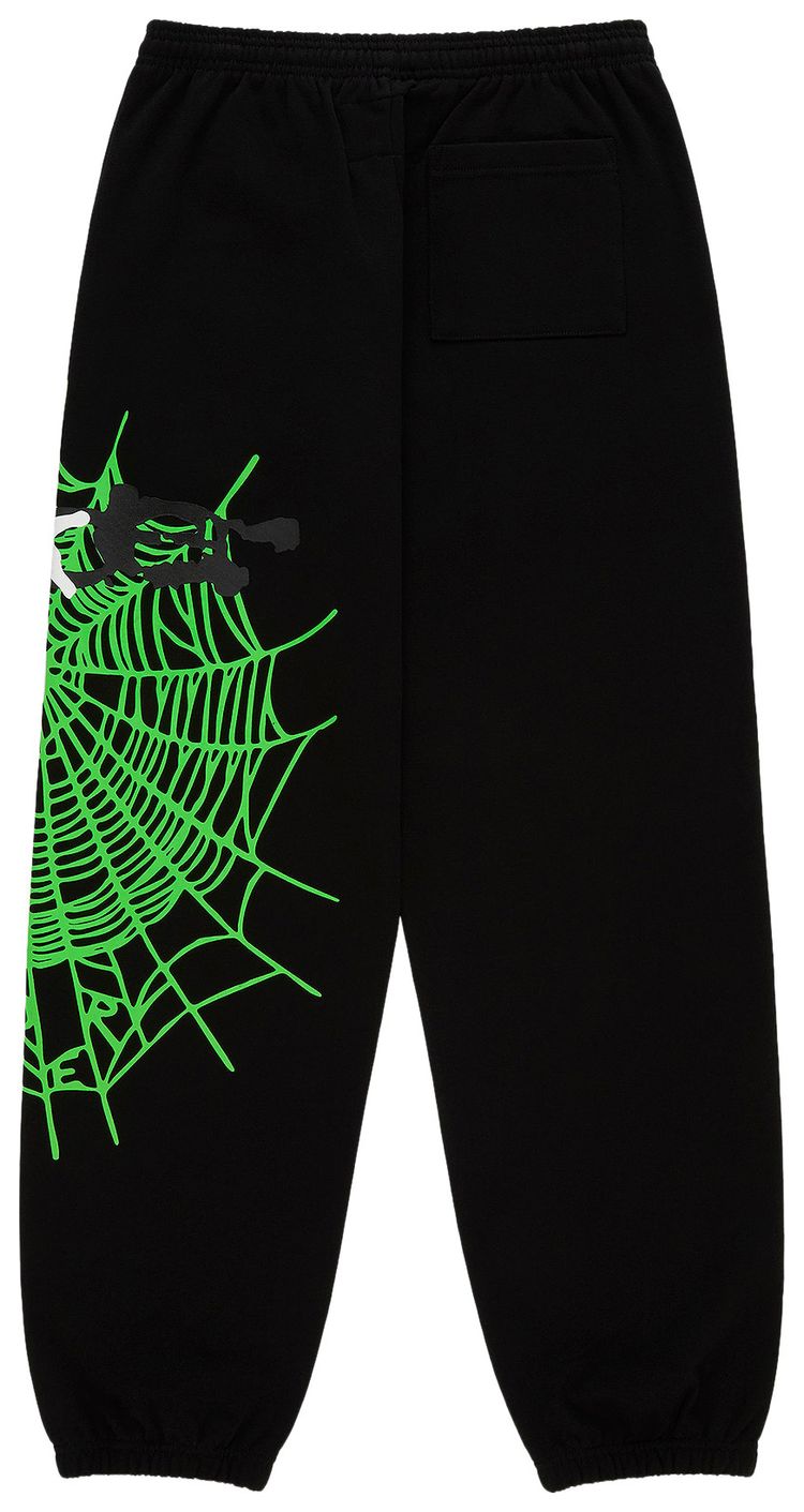 Sp5der Heavy Web Sweatpant Black