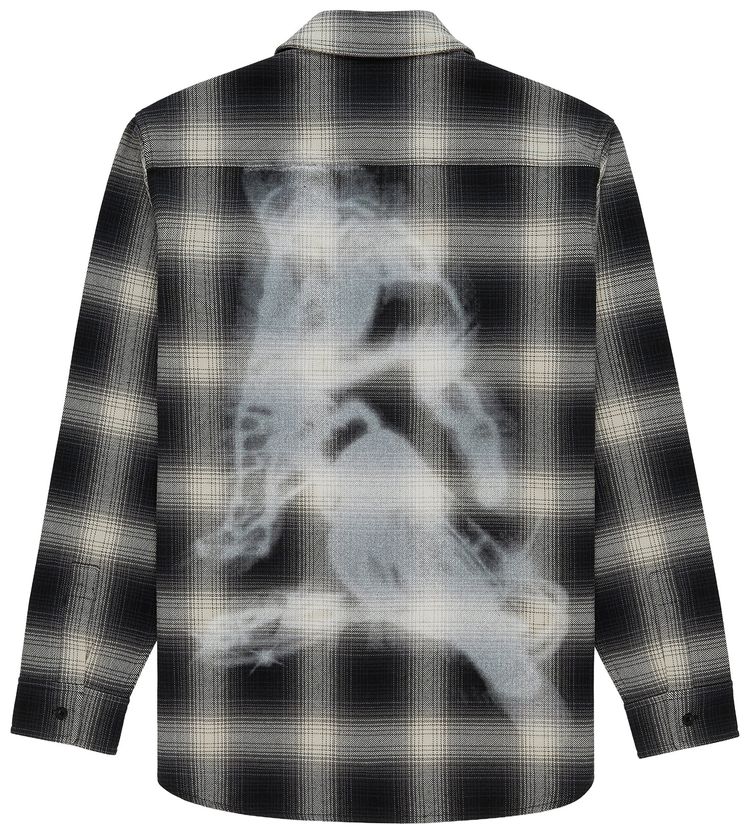 Sp5der Burnout Flannel Grey