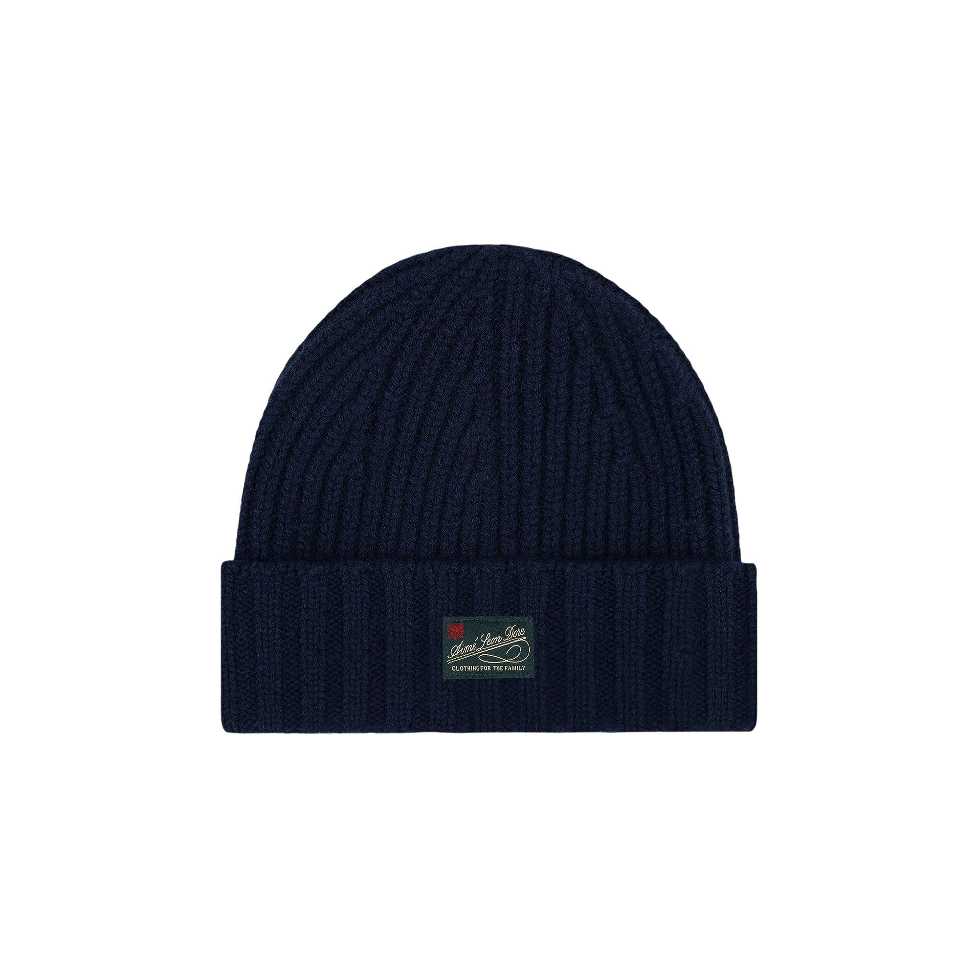 【Aime Leon Dore】ニット帽 ビーニー Buy Aimé Leon Dore Cashmere Beanie 'Navy Blazer' - FW25AH095 NAVY
