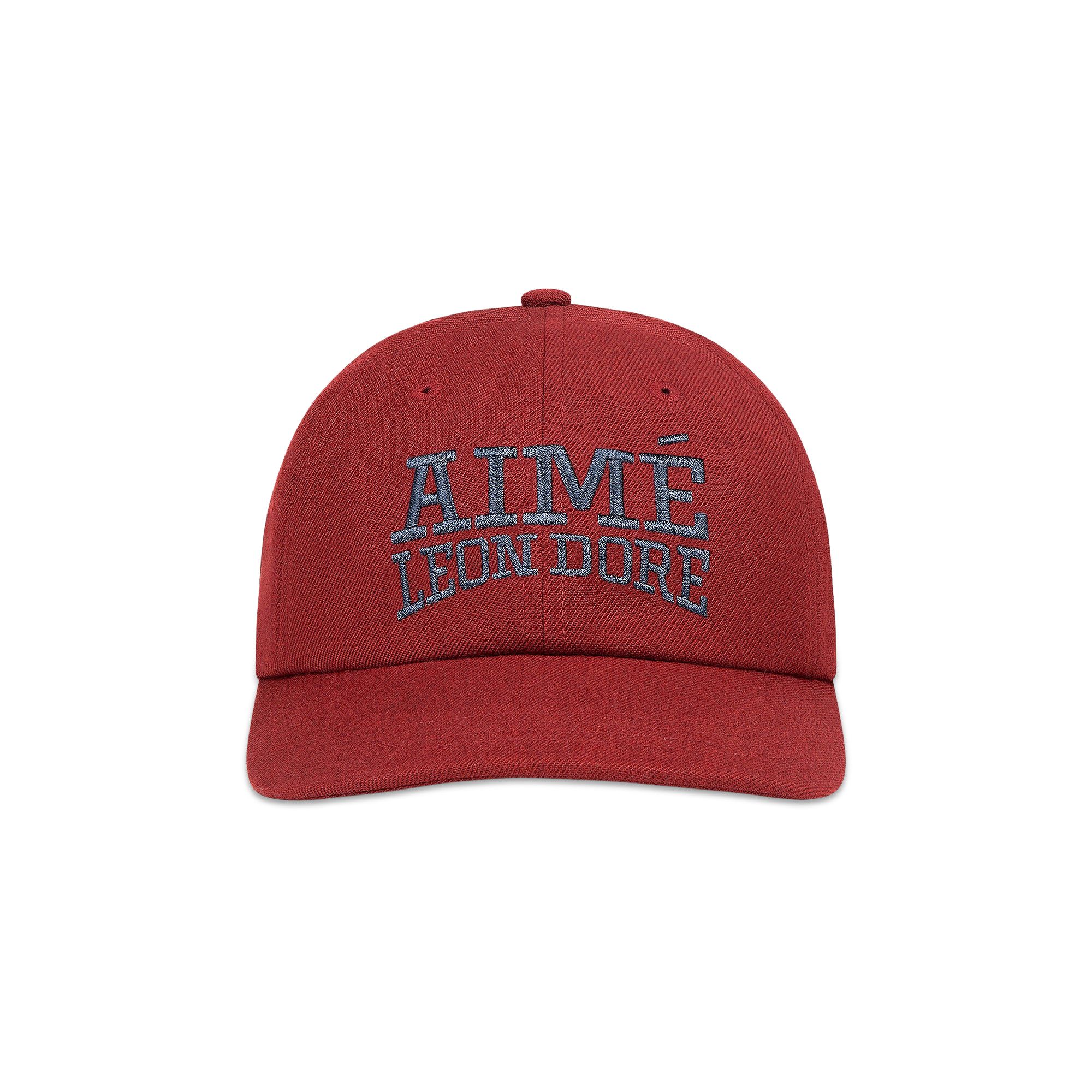 Buy Aimé Leon Dore Aimé Campus Hat 'Winery' - FW25AH038 WINE | GOAT