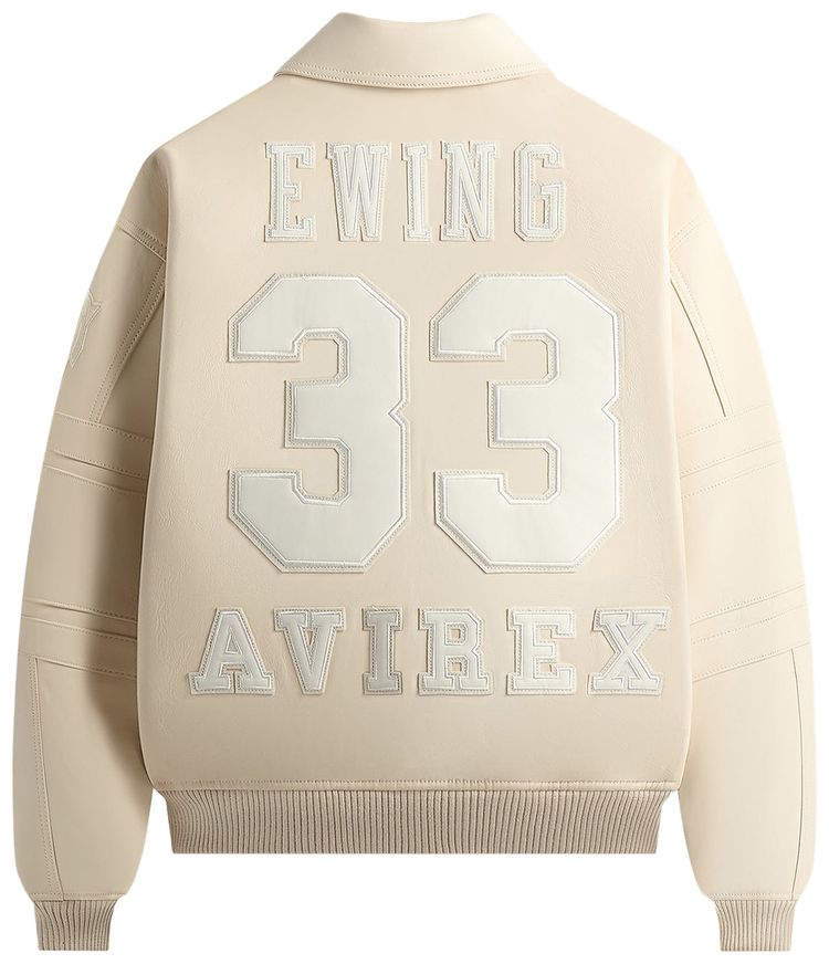 Kith x Avirex For The New York Knicks Patrick Ewing Legend Jacket Sandrift