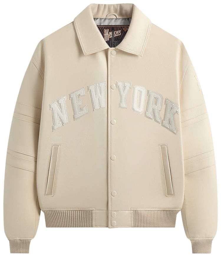 Kith x Avirex For The New York Knicks Patrick Ewing Legend Jacket Sandrift