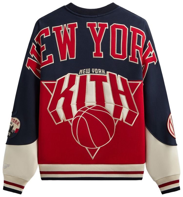 Kith For The New York Knicks Multicolor Vintage Crewneck Nocturnal