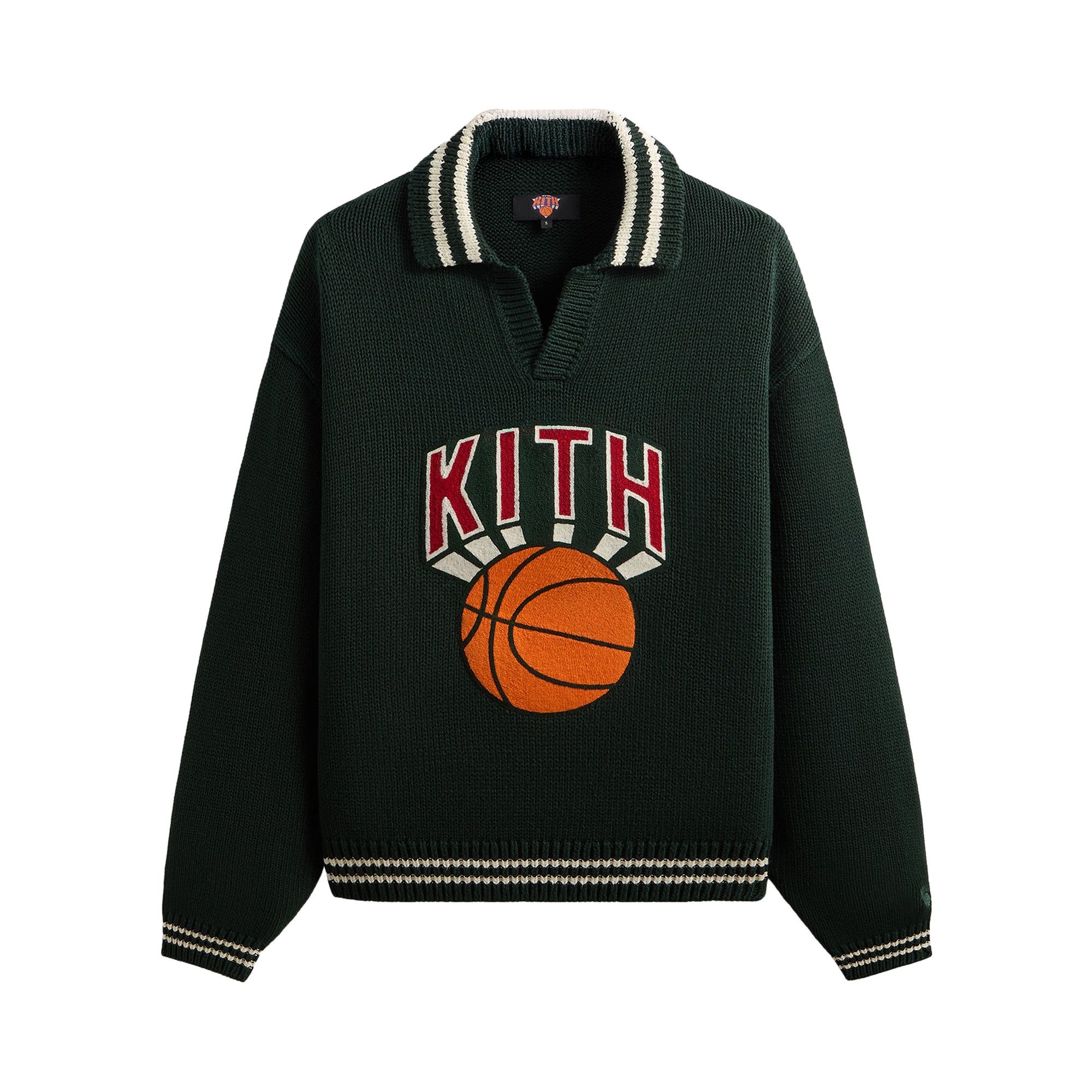 Buy Kith For The New York Knicks Nelson Rugby Sweater 'Stadium