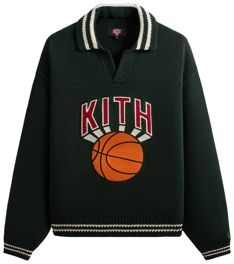 Kith For The New York Knicks Nelson Rugby Sweater Stadium
