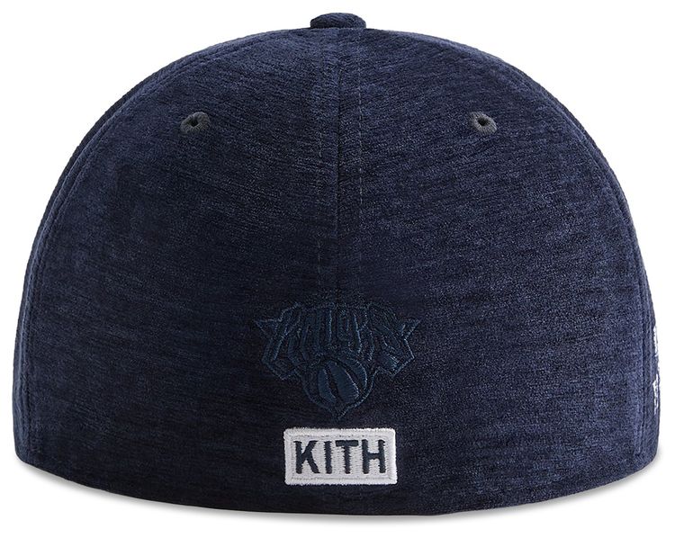 Kith x New Era For The New York Knicks Chenille 59FIFTY Low Profile Fitted Cap Nocturnal