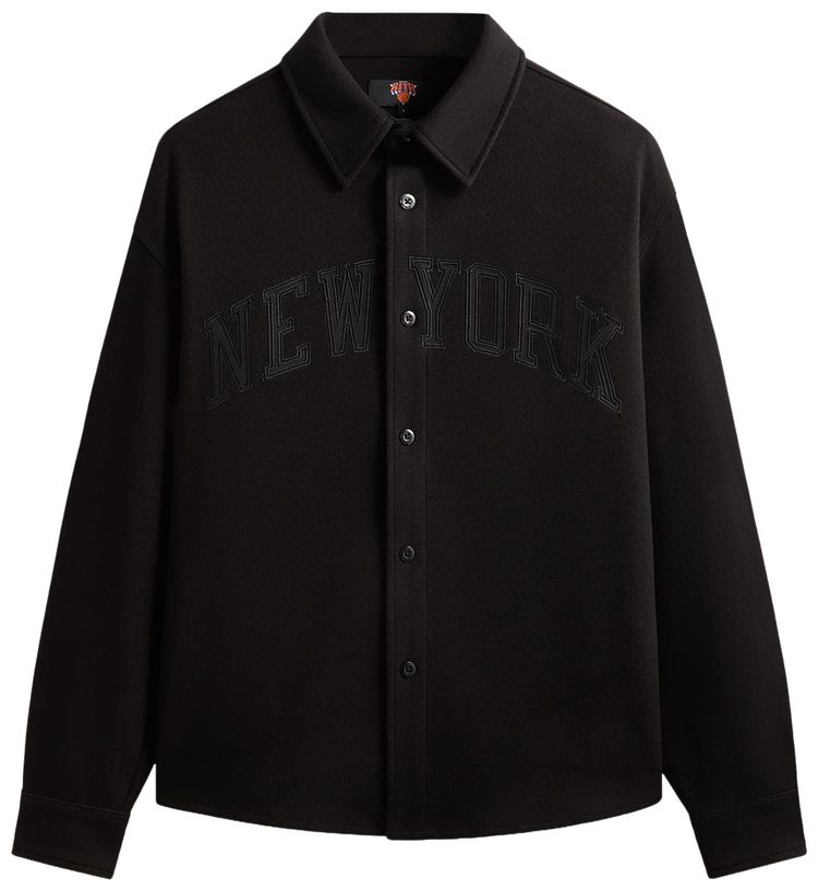 Kith For The New York Knicks Felted Apollo Sweater Black