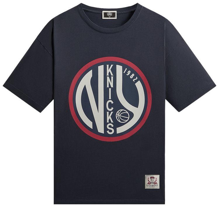 Kith For The New York Knicks Ny Vintage Jones Tee Nocturnal