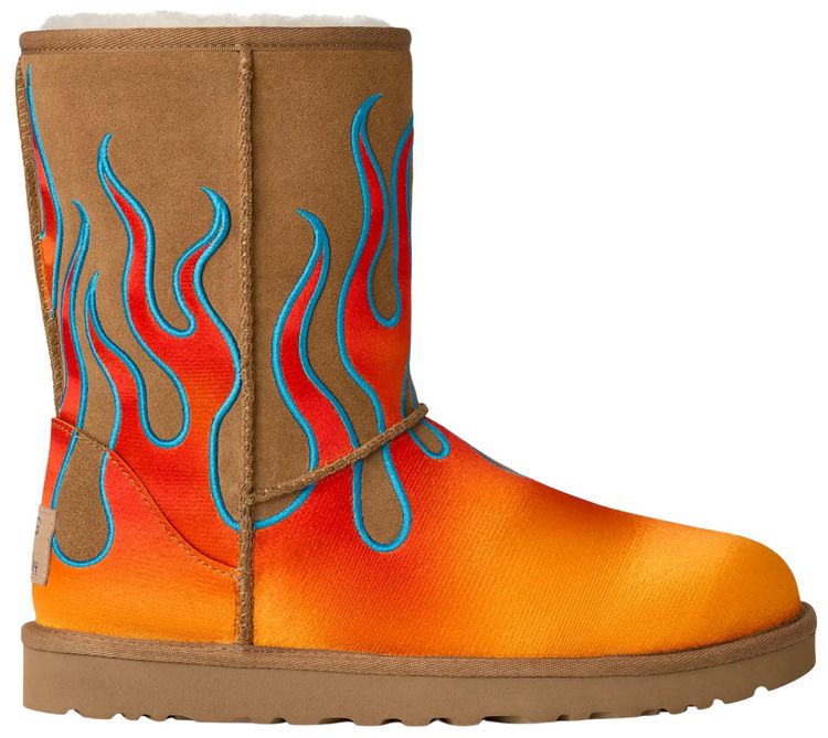 Jeremy Scott x UGG Classic Short Flame