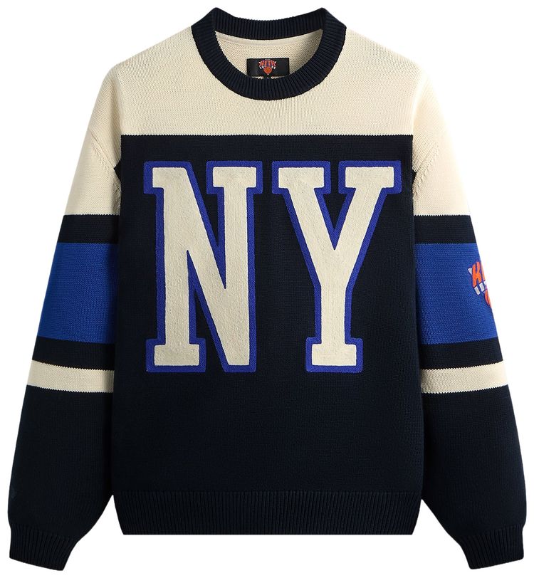Kith For The New York Knicks Ny Crewneck Sweater Nocturnal